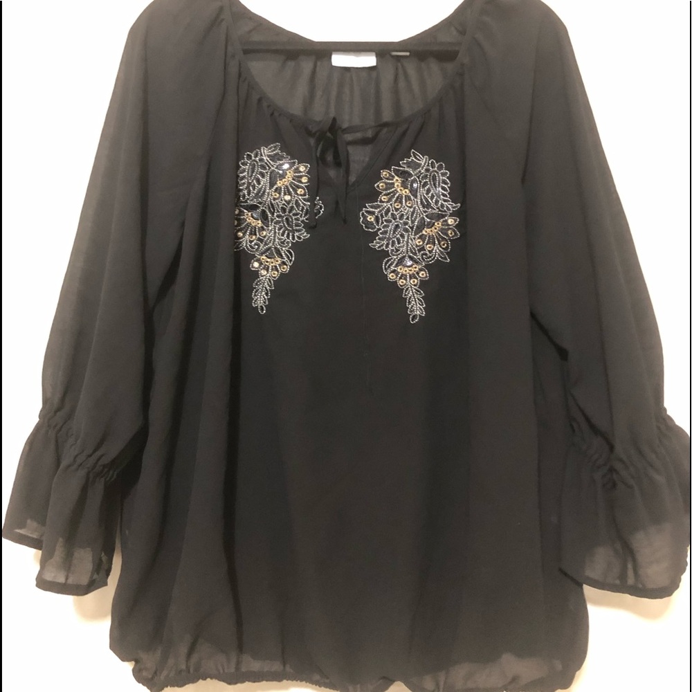 Black blouse